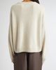 Loulou de Saison Loulou de Saison Tristan Loose Fit Mercerized Wool & Yak Hair Blend Sweater - 2