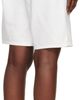 Loulou de Saison Loulou de Saison White Isu Lds Denim Shorts - 3