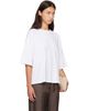 Loulou de Saison Loulou de Saison White OSIS LDS Oversized T-shirt - 2