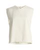 Loulou de Saison Women's Daika Boxy V-Neck Top - 1