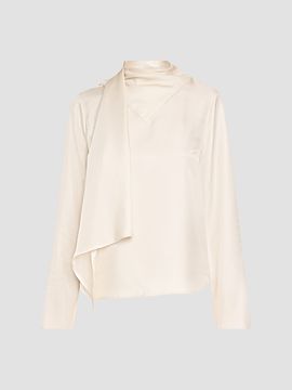 Loulou de Saison Women's Gala Silk Foulard Blouse