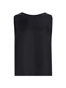 Loulou de Saison Women's Gema Draped Silk Open-Back Top