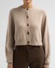 Loulou de Saison Women's Heike Cashmere Crop Cardigan - 5