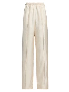 Loulou de Saison Women's Lars Silk Relaxed-Fit Pants
