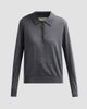 Loulou de Saison Women's Miles Cashmere Long-Sleeve Polo Top - 1
