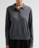 Loulou de Saison Women's Miles Cashmere Long-Sleeve Polo Top - 5