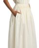 Loulou de Saison Women's Naya Gathered Cotton-Silk Maxi Skirt - 6