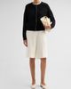 Loulou de Saison Women's Nicola Contrast Crewneck Cashmere Cardigan - 2