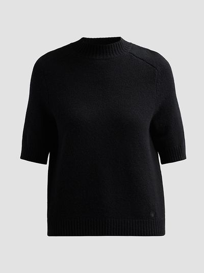 Loulou de Saison Women's Ruth Cashmere Elbow-Sleeve Top