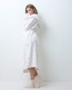 Loungeable Loungeable cozy hooded midi robe in pink bow print - 4