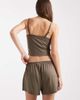 Loungeable Loungeable mix & match super soft jersey boxer shorts in dark taupe-Neutral - 3