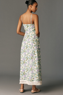 Lovaan - Philippa Strapless A-Line Midi Dress Lovaan - Philippa Strapless A-Line Midi Dress