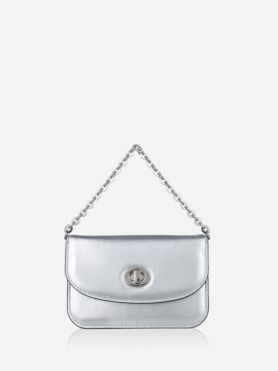 LOVE CHARM Vicky Wallet Bag_ Silver