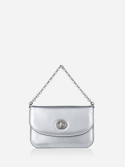 LOVE CHARM Vicky Wallet Bag_ Silver