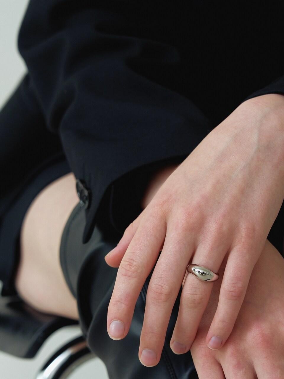 LOVE ME MONSTER Big Wave Ring