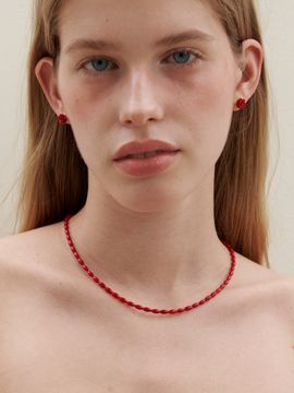 LOVE ME MONSTER Lace Necklace