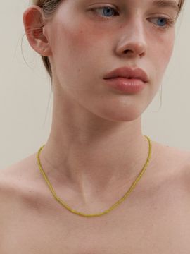 LOVE ME MONSTER Leaf Necklace