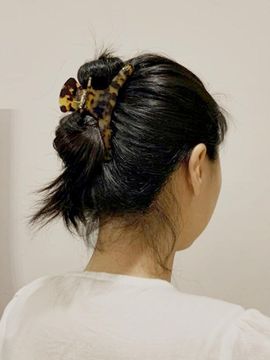 LOVE ME MONSTER Leopard Hair Clip