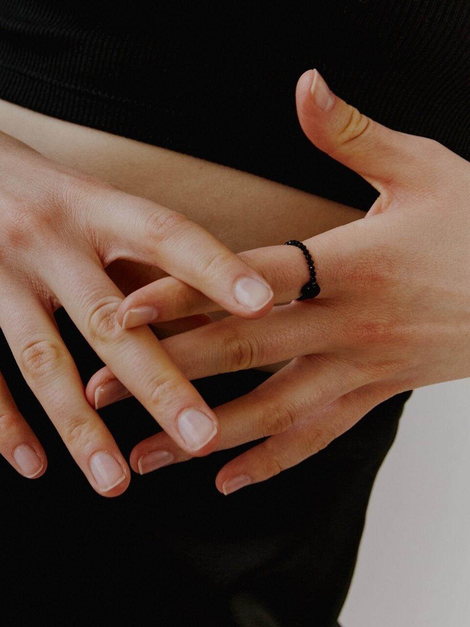 LOVE ME MONSTER Onyx Blend Ring