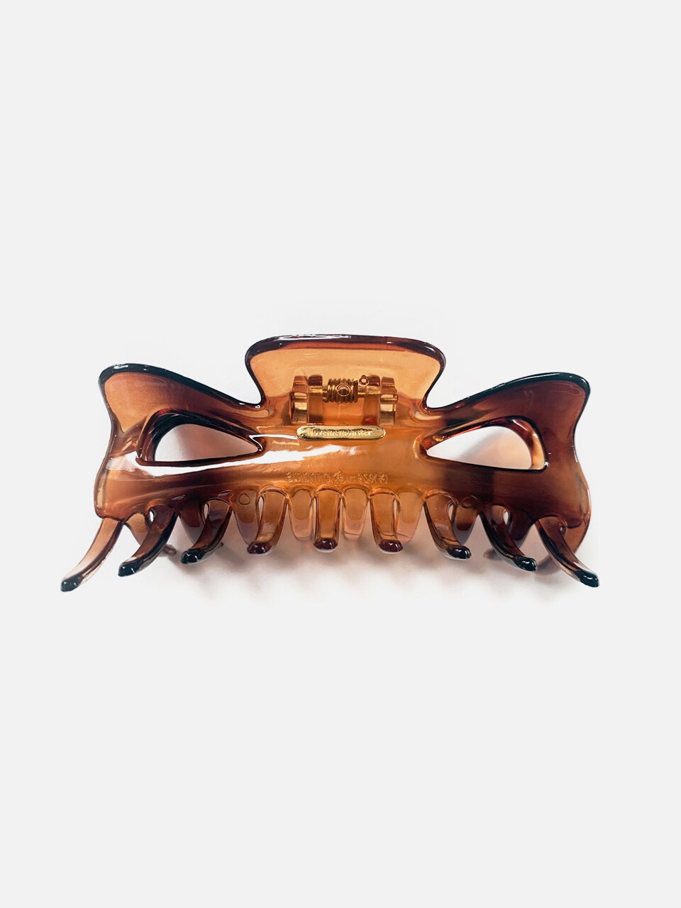 LOVE ME MONSTER Retro Hair Clip - Brown