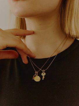 LOVE ME MONSTER Triple Layered Necklace