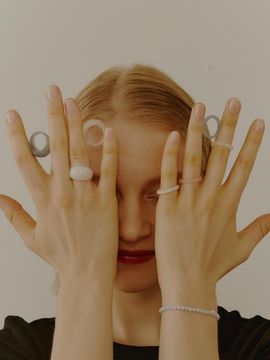 LOVE ME MONSTER Warm Summer Bold Ring