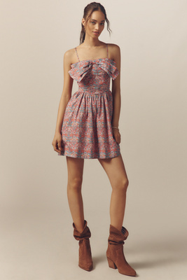 love the label dolcia bow mini dress Love The Label Dresses