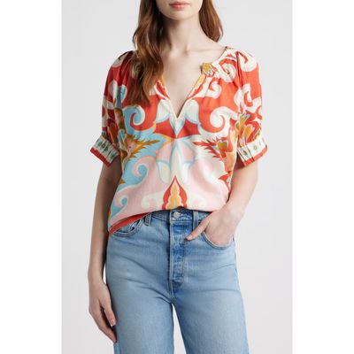 LOVE THE LABEL LOVE THE LABEL Dawson Baroque Print Shirt