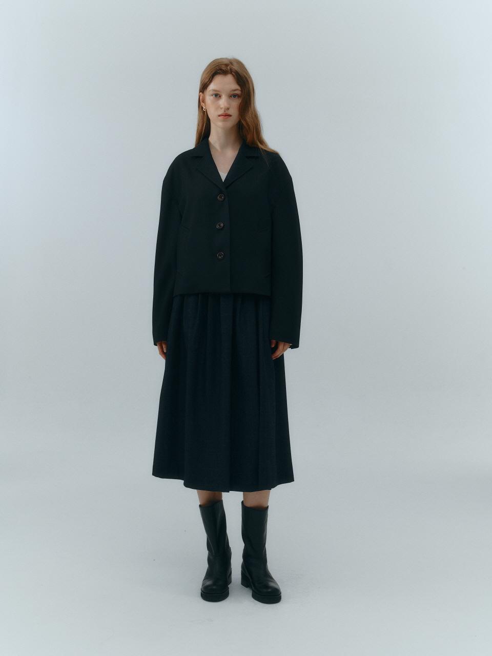 LOVE US U Tailored Jacket (Black)