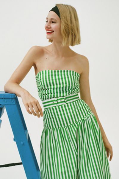 Love Wednesday Strapless Midi Dress