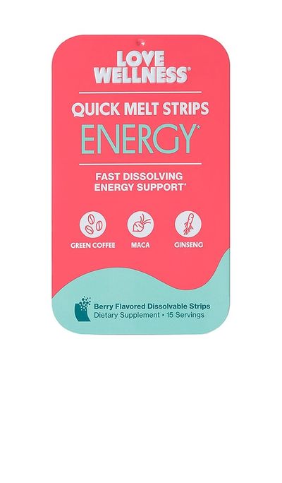 Love Wellness Love Wellness Quick Melt Strips Energy