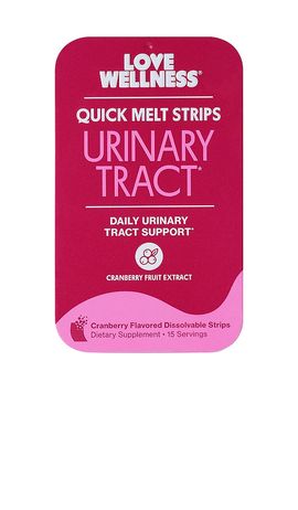 Love Wellness Love Wellness Quick Melt Strips Urinary Tract