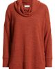 Loveappella Loveappella Cowl Neck Long Sleeve Top - 5