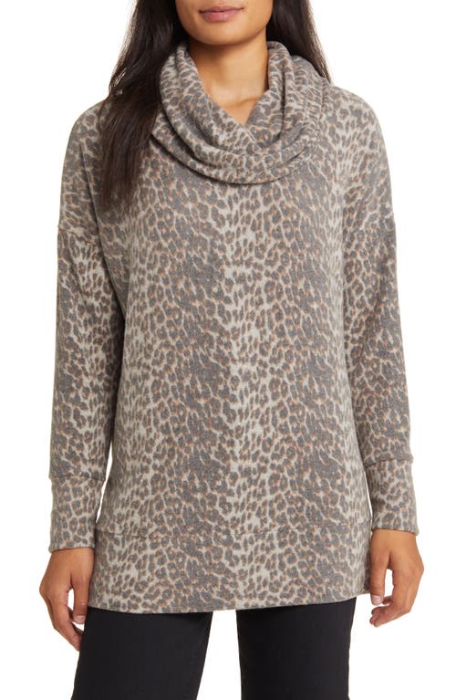 Loveappella Loveappella Cowl Neck Tunic
