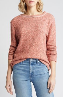 Loveappella Loveappella Crewneck Cotton Sweatshirt
