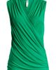 Loveappella Loveappella Cross Drape Sleeveless Top - 5