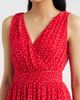 Loveappella Loveappella Cross Mesh Midi Dress - 4