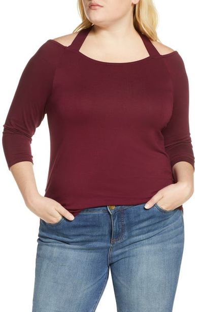 Loveappella Loveappella Cross Strap Top