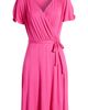 Loveappella Loveappella Faux Wrap Dress - 5