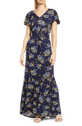 loveappella torri knit maxi dress Loveappella Women's Maxi Dress - Natural