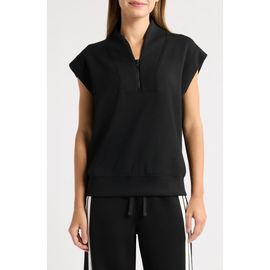 Loveappella Loveappella Half Zip Sweater Vest
