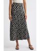Loveappella Loveappella Roll Top Ikat Maxi Skirt - 1