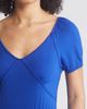 Loveappella Loveappella Short Sleeve Midi Dress - 4