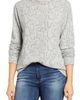 Loveappella Loveappella Snake Print Crewneck Sweater - 1