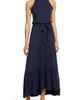 Loveappella Loveappella Tiered Halter Maxi Dress - 1