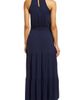 Loveappella Loveappella Tiered Halter Maxi Dress - 2