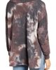 Loveappella Loveappella Wide Neck Tie Dye Tunic Pullover - 2