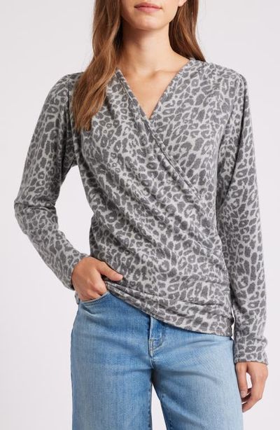 Loveappella Loveappella Wrap Top