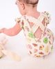 L'Ovedbaby L'Ovedbaby Cross Back Organic Cotton Romper - 4
