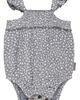 L'Ovedbaby L'Ovedbaby Floral Organic Cotton Gauze Bubble Romper - 1